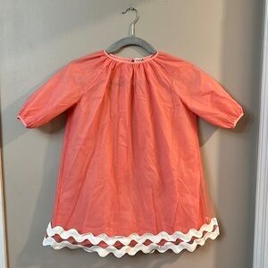 Tia Cibani Kids Coral Pink Dress